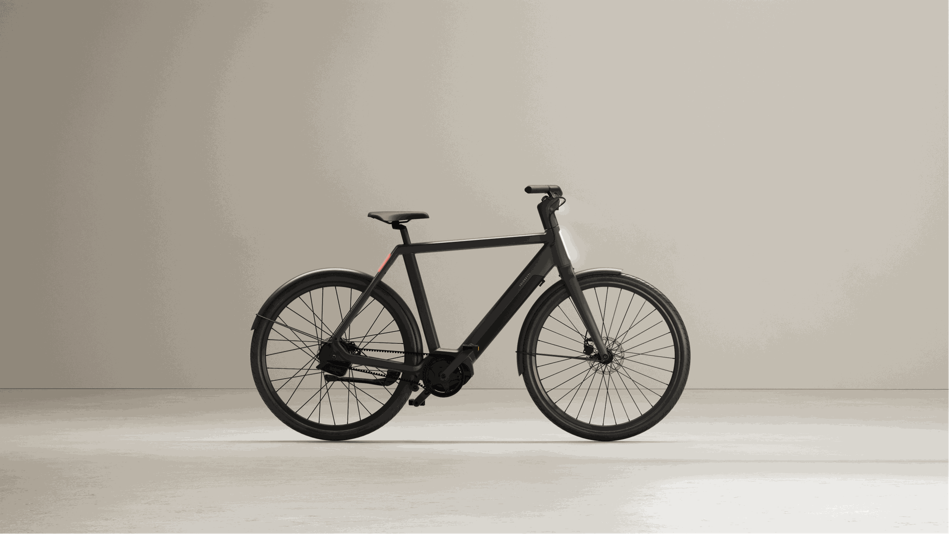 Veloretti e-bike in mat zwart
